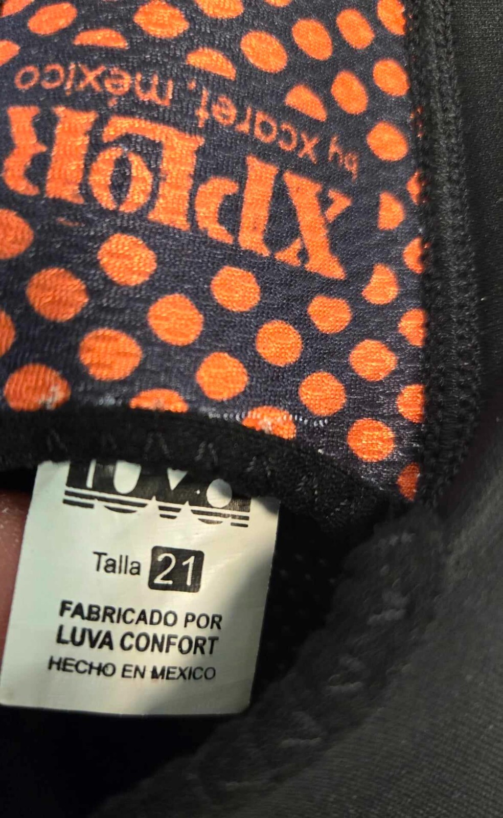 AQUA LUVA Water Shoes Black & Orange XPLOR by XCART Mexico Ocean Sports