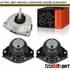 3x Engine Motor Mount & Transmission Mount for Jeep Grand Cherokee 11-21 Durango