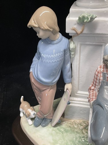 Lladro Großfigur "Welpe Hundeschwänze" #5539. RAR! - Bild 6 von 12