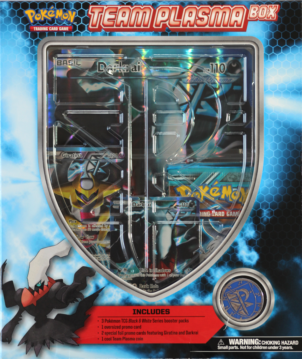 Pokemon B&W Team Plasma Box Sealed! 3 Booster Packs + More Pokemon B&W Team Plasma Box Sealed! 3 Booster Packs + More