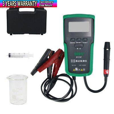 DY23F Brake Fluid Boiling Point Tester Brake Goose Neck Probe 12V DC for DOT