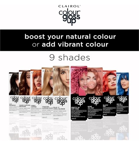 CLAIROL 130ML COLOUR GLOSS UP WARM CARAMEL BROWNIE - Picture 6 of 6