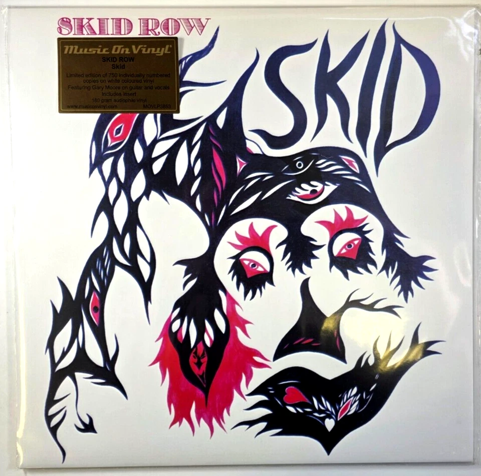 Skid Row feat Gary Moore Skid LP Album vinyl record limited white numbered 180g - Image 2 of 4