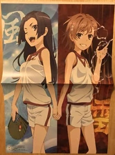 Double Sided Anime Poster: A Certain Scientific Railgun, Z/X Code Reunion