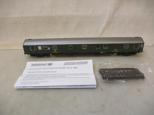 x-30106	Sachsenmodelle 74696 H0 Bahnpost-Steuerwagen DBP, sehr guter Zustand | Zustand: Gebraucht