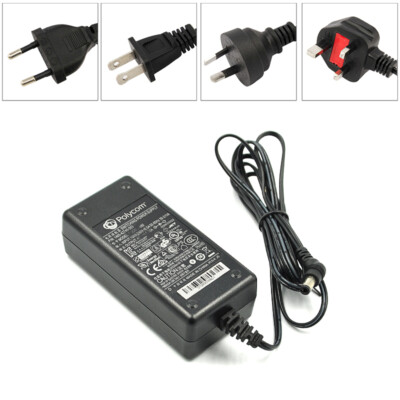 Original Polycom AC Adapter Netzteil Ladegerät für Polycom IP5000 IP6000