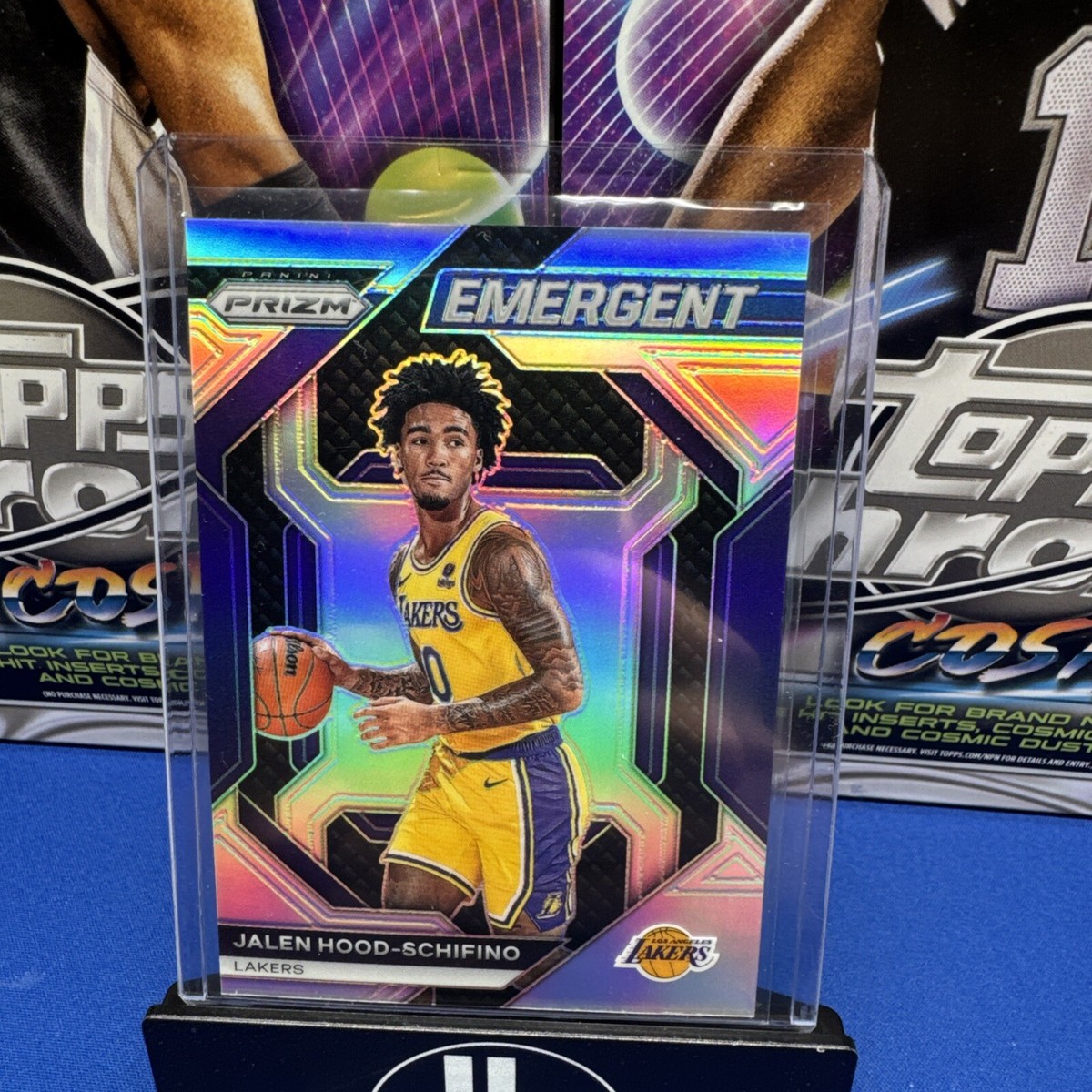 2023-24 Panini Prizm - Emergent Silver Prizm #15 Jalen Hood