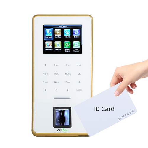 ZKTeco F22 WIFI TCP/IP Biometric Fingerprint Time Attendance Access Control - Imagen 10 de 16