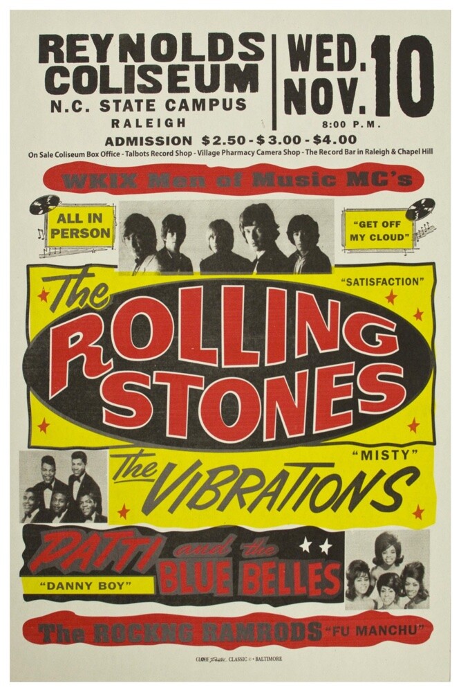 THE ROLLING STONES - CONCERT POSTER - 11