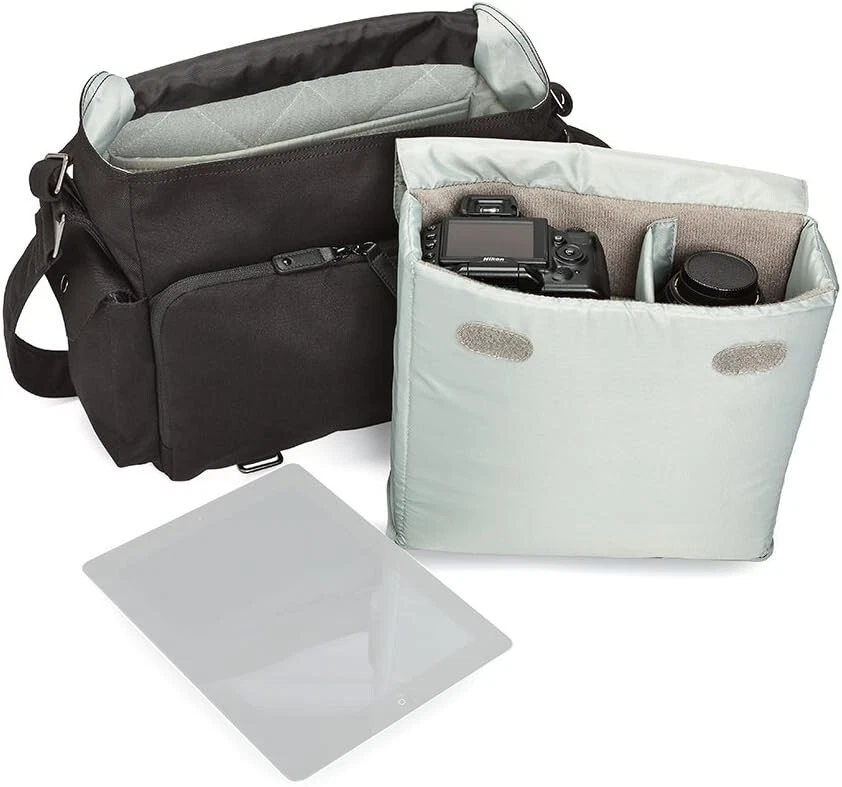 NEW Lowepro LP36616 Urban Reporter 150 Camera Messenger Bag - Black - pockets - Image 3 of 3