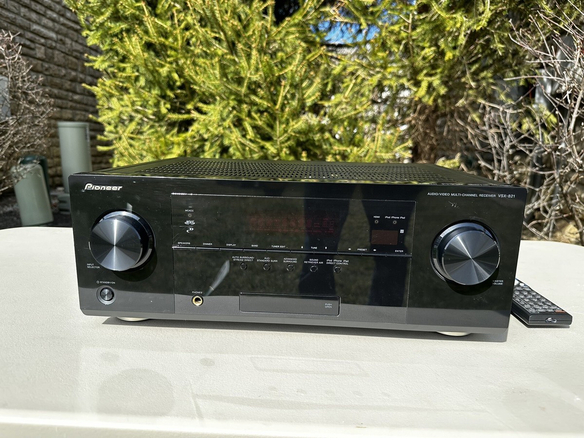 Pioneer AVアンプ VSX-821 Pioneer Receiver vsx-821-k | eBay