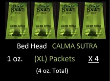 TIGI Bed Head Calma Sutra Cleansing Conditioner 1 oz. *4-PACK* New! Free Ship!