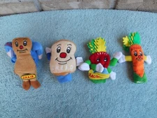 RITE LITE 4 DUAL SIDED Passover Finger Puppets. The Four Questions.