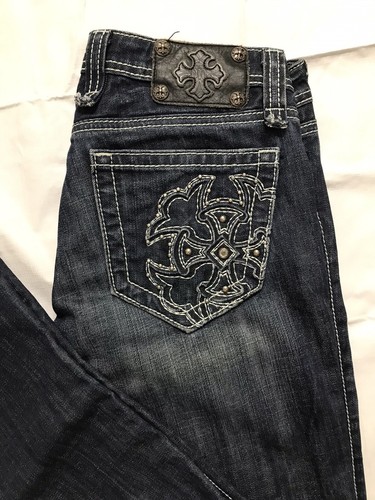 Miss Me Bootcut Jeans Tag Size 28 Dark 
