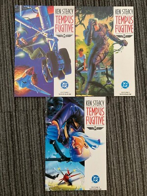 Tempus Fugitive #1-3 DC Comics 1991 Ken Steacy