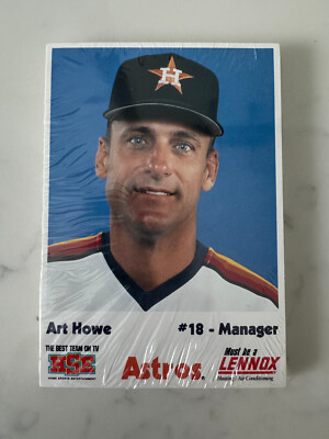 1990 Houston Astros HSE Lennox Team Issue Set 3x5  Sealed 29 Cards