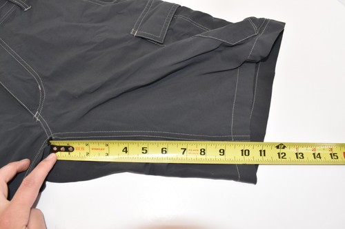Kuhl Men’s Hiking Cargo Shorts Gray Size 30 Chino Lightweight Outdoor Utility - Picture 4 of 5