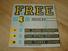 RM  3 TRACK EP  (RM 7"( ( BIG AUDIO DYNAMITE/THAT PETROL EMOTION/THREE JOHNS)