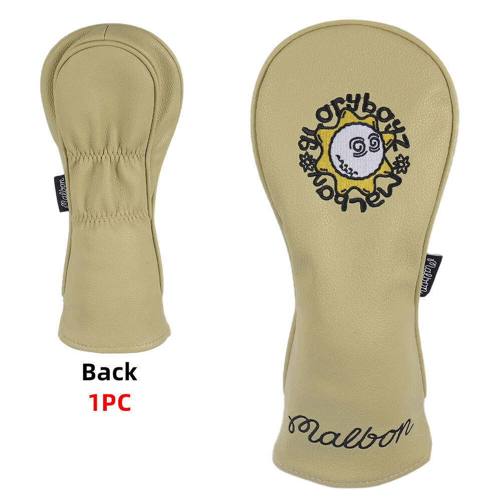 1PC Malbon Golf Club Headcovers Driver Fairway Woods Cover Head Covers