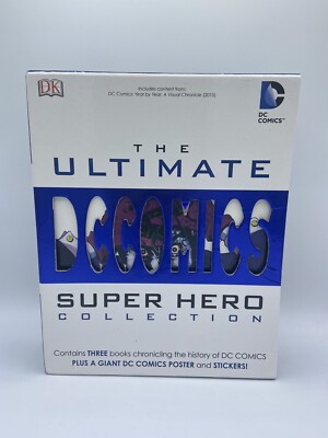 The Ultimate DC Comics Super Hero Collection 1930 - 2015 3-Volume Paperbacks