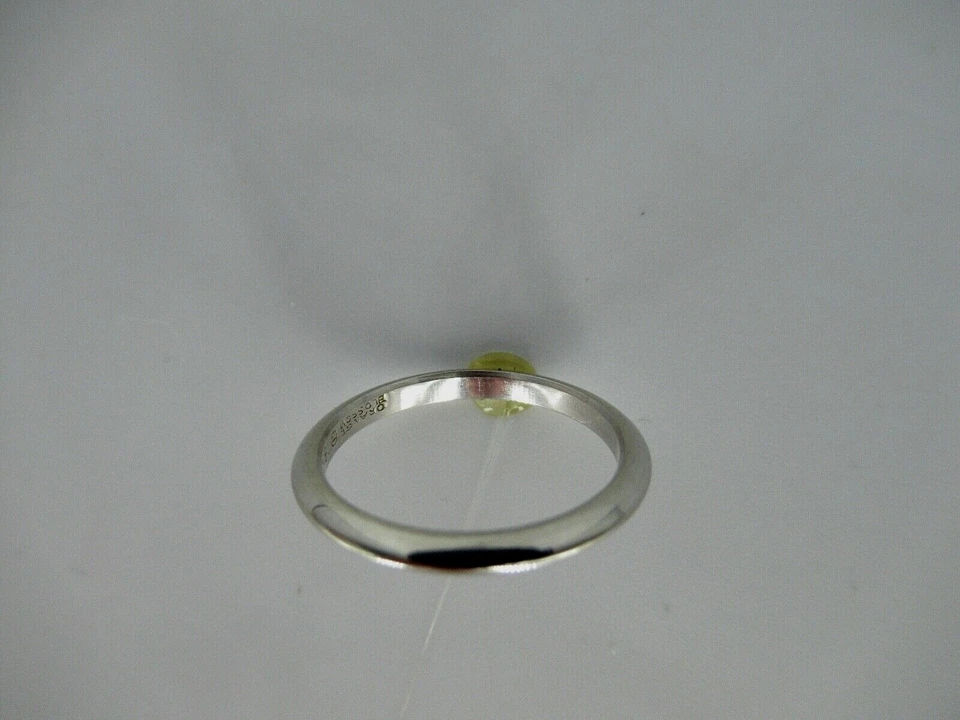 18Kt. Banda de oro blanco azahar Foto 2 de 4