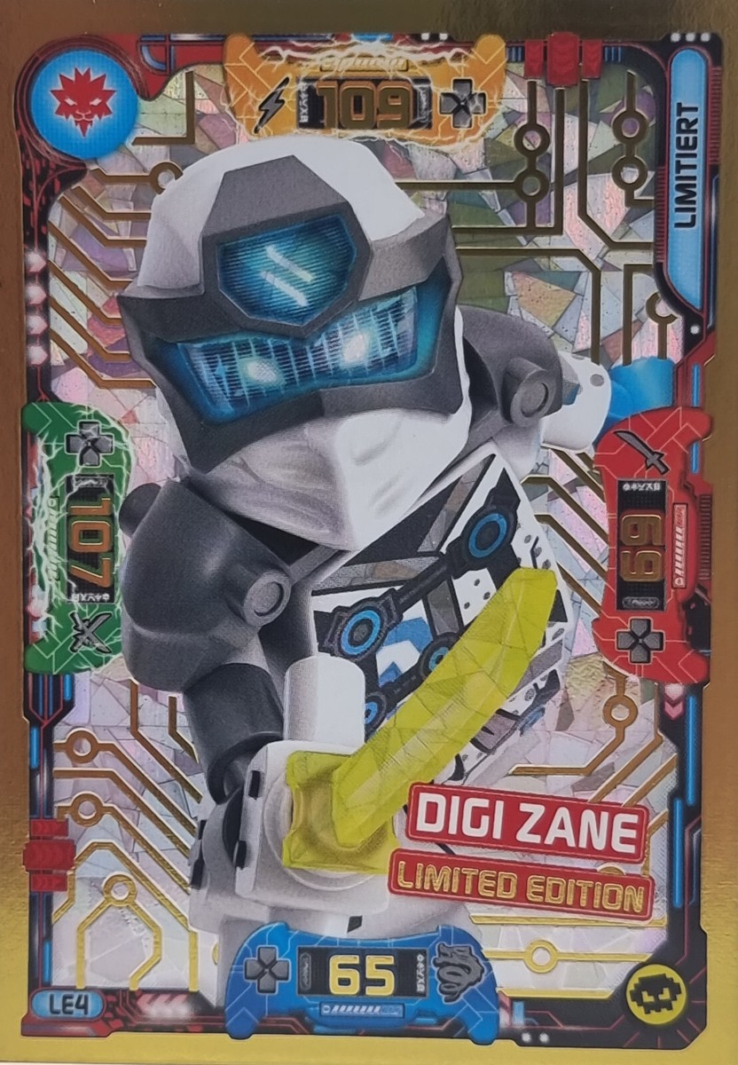 LEGO Ninjago Trading Card Game Digi Zane LE4
