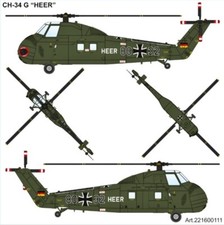 Sikorsky H-34G Heeresflieger, H0 1:87