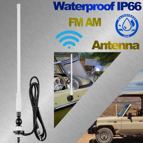 GUZARE marine Stereo RadioBluetooth Waterproof+6.5" 240W Boat Speakers+Aerial - Picture 18 of 24