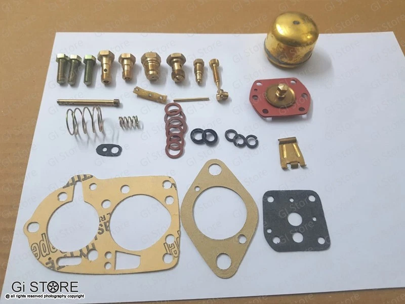 Kit de reconstrucción de carburador Solex para Jeep Willys CJ3B CJ5 134F + válvula antirretorno Foto 3 de 4