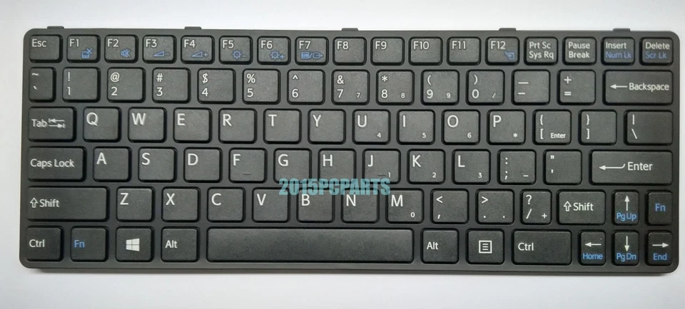 Новая клавиатура для Sony VAIO SVE1113M1EB SVE111A11L SVE111B11L SVE111B11M США - Изображение 2 из 3
