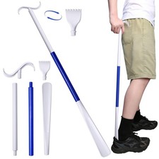 35.5 Inch 3-in-1 Shoe Horn Long Handle for Seniors  Adults - Long Shoe Horn ...