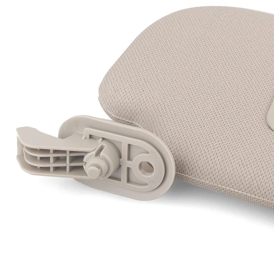 2PCS Beige Sunvisor Sunshade Sun Visor W/Mirror For Hyundai Elantra 2011-15 2014 Foto 3 de 4