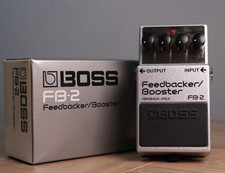 Boss FB-2 Feedback/Booster Pedal for Electric Guitar, Boxed, Instructions, Mint!