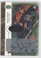 2003-04 ITG Parkhurst Rookie 100/100 Nathan Horton #181 Auto 0f8
