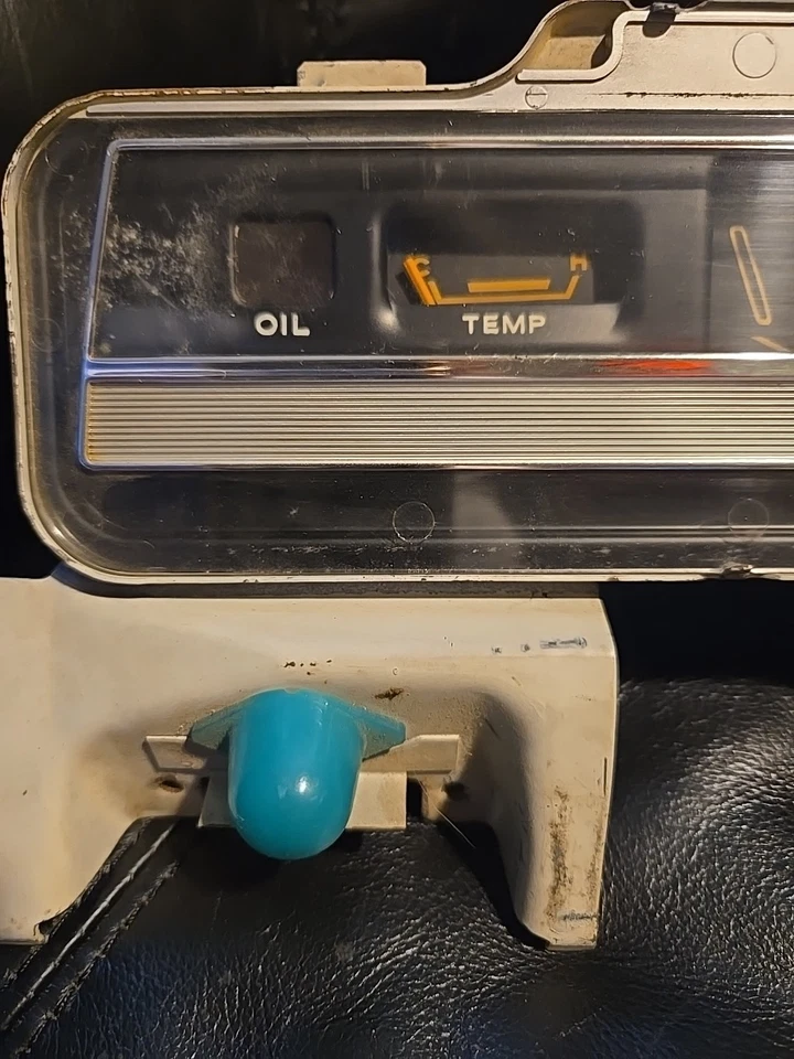 1966 Rambler AMC American Speedometer Guage Cluster 0 milhas LOOK OEM - Imagem 2 de 4