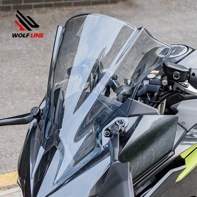 WOLFLINE Windshield for Kawasaki Ninja 500 2024-2026 Aerodynamic Windscreen