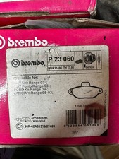 Image of P 23 060 Brembo Front BRAKE PAD SET, Fiat 500, Punto, Ford KA, Lancia Y