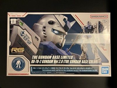 RG 1/144 Gundam Base Limited RX-78-2 Gundam Ver.2.0 Gundam Base Color US Seller!