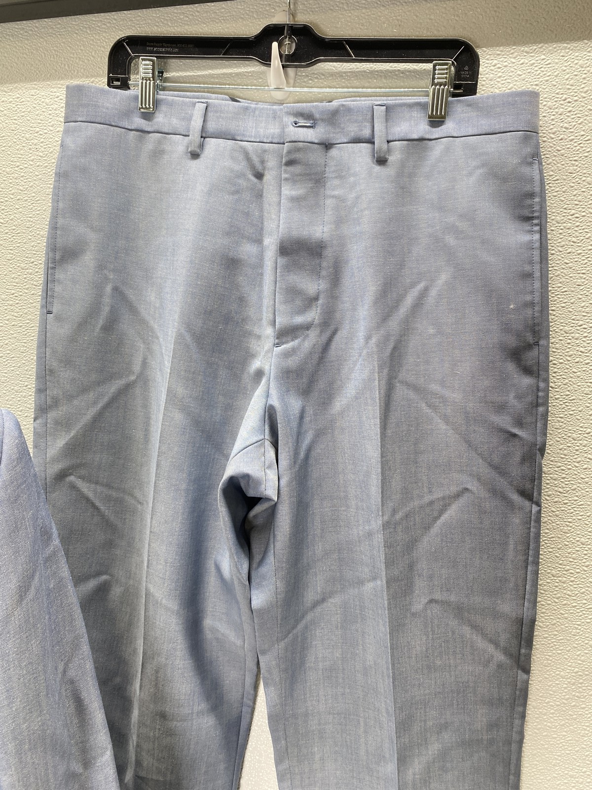 Prada Mens Single-Breasted Wool Suit 2 Piece Size 40 Medium Blue thumbnail 6