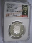 2018  S SILVER Kennedy Half NGC PF69 Ultra Cameo w JFK Photo & Sig FUN Show 2020