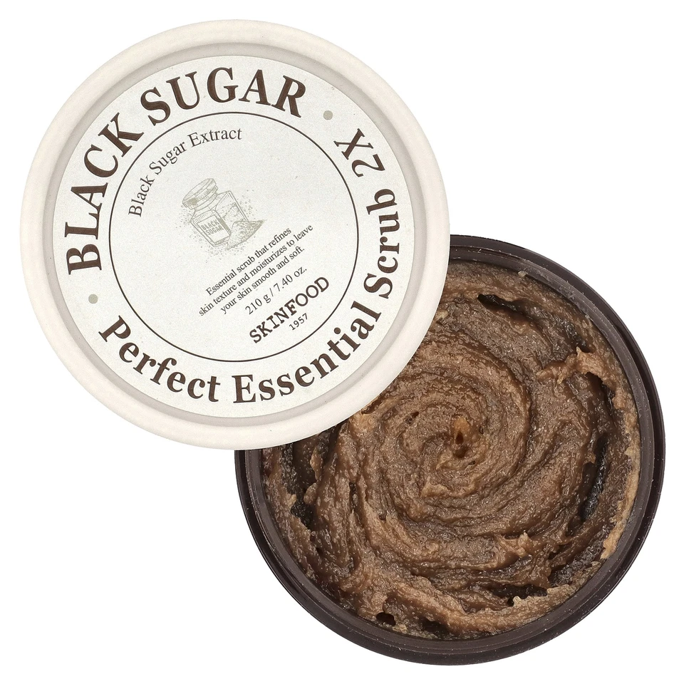 Black Sugar Perfect Essential Scrub 2X,7.4 盎司 (210 克) — 第 3/3 张图片