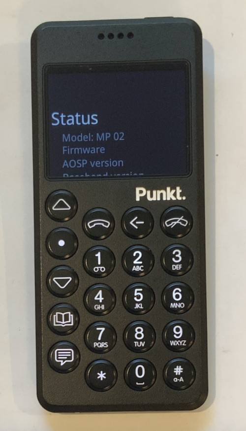Punkt. MP02 ブラック 本体 Punkt. MP02 New Generation - 16 GB - Black (Unlocked) for