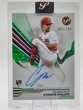 Connor Phillips /150 2024 Topps Pristine Rookie RC On Card Auto Cincinnati SP. rookie card picture