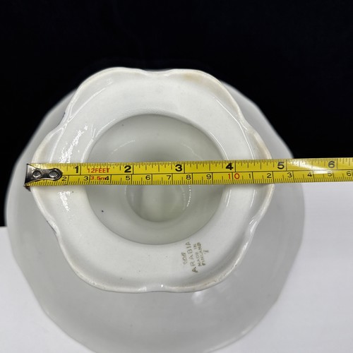 "Pedestal redondo de cuenco de compota ARABIA OF FINLAND Finn Flower azul (1) 9 1/4"" •BONITO•" - Imagen 18 de 19