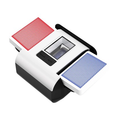BIFTU Automatic Card Shuffler with Dual Modes, Rechargeable 1-2 Deck Card Shu