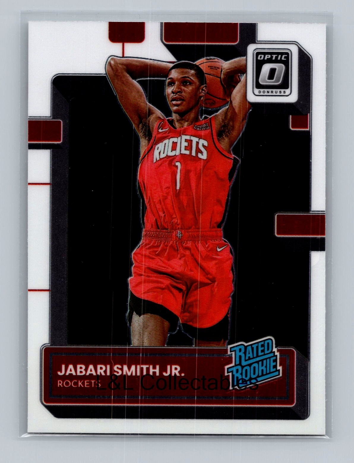 2022-23 Donruss Optic #240 Jabari Smith Jr. Holo