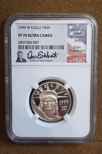 1999-W American Gold Eagle 1/2 oz — photo from another recent sale
