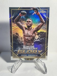 2024 Topps Chrome UFC Israel Adesanya All The Glory SP #ATG-5