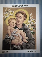 Printed needlepoint tapestry Gobelin Canvas Only Orchidea  24x30 cm
