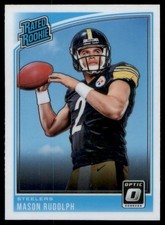 MASON RUDOLPH #155 2018 Donruss Optic Optic Pittsburgh Steelers NM